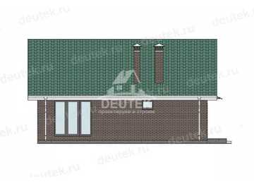 Проект жилого одноэтажного дома с площадью до 100 кв м - LK-283