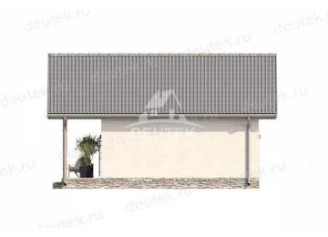 Проект небольшого одноэтажного домика для отдыха - LK-325