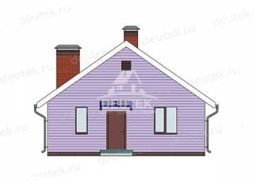 Проект жилого одноэтажного дома с площадью до 100 кв м - LK-342