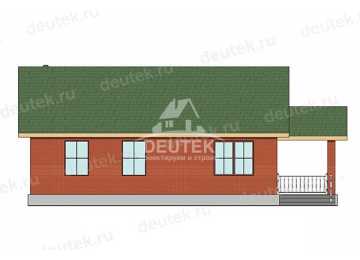 Проект жилого одноэтажного дома с площадью до 150 кв м - LK-371
